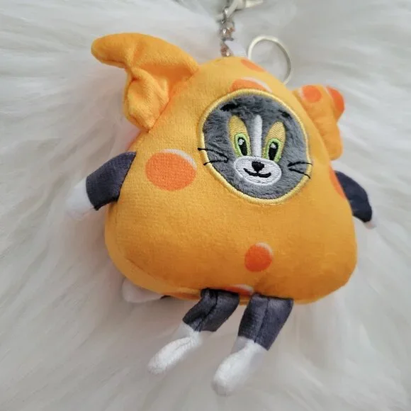 Tom & Jerry Plush Keychain Set